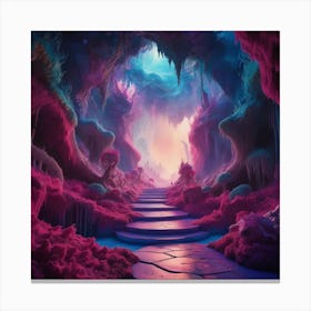 Ice Caves Canvas Print