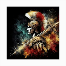 Spartan Warrior 3 Canvas Print