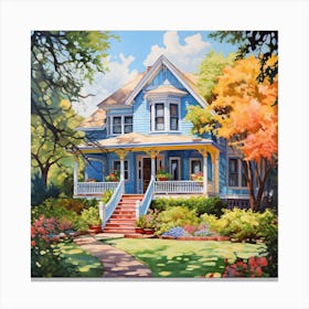 Victoria House Canvas Print