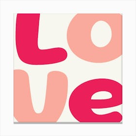 Love 4 Canvas Print