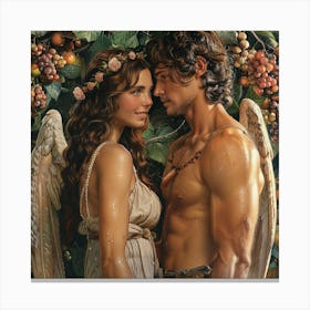 Angels Of Love 3 Canvas Print