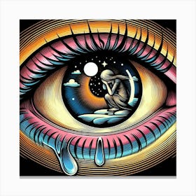 Eye Of The Soul Canvas Print