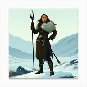 Viking Warrior Canvas Print