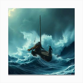 Stormy Seas Canvas Print