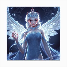 Blue Angel Canvas Print