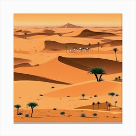 Sahara Desert 6 Canvas Print