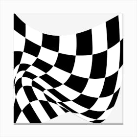 Checkered Flag Canvas Print