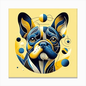 French Bulldog 01 Canvas Print