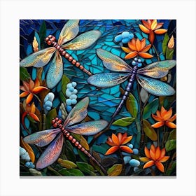 Dragonflies 49 Canvas Print