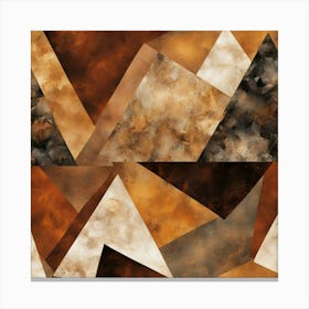 Abstract Geometric Pattern 51 Canvas Print