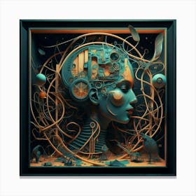 3d Artwork Canvas Print