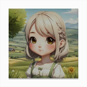 Countryside Cutie Canvas Print