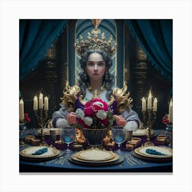 Queen Of The Night Canvas Print