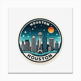 Houston Houston Canvas Print