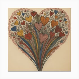 Heart of Hearts Canvas Print