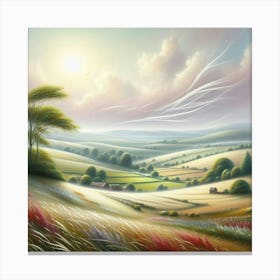 Landscape Painting Canvas Print