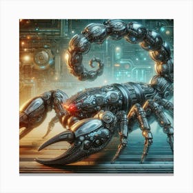 Scorpion Robot Canvas Print