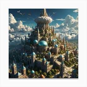 Fantasy Castle 6 Canvas Print