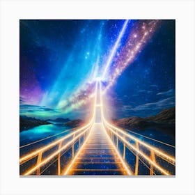 Light bridge Canvas Print