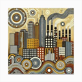 Cityscape 14 Canvas Print