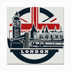 London Skyline Canvas Print