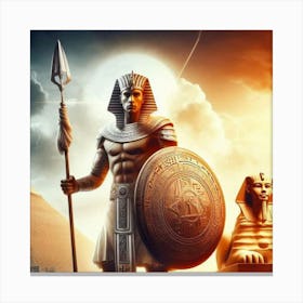 Egyptian Gods 1 Canvas Print