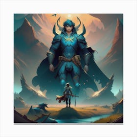 Epic Fantasy Quest Canvas Print