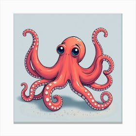 Asm Gym Funny Octopus 79698d8e 927b 45c1 89ad 82329cf12240 Canvas Print