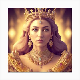 Queen Of The Elves Canvas Print