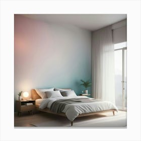 Modern Bedroom Canvas Print