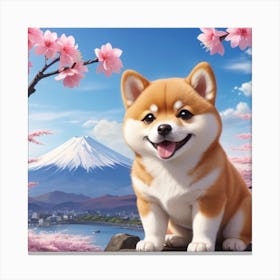 Shiba Inu 1 Canvas Print