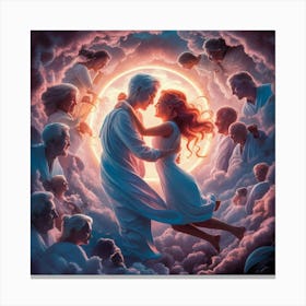 Angel Of Love Canvas Print