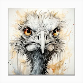 Ostrich 6 Canvas Print