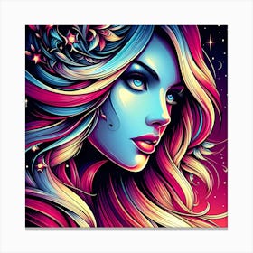 Psychedelic Art 35 Canvas Print