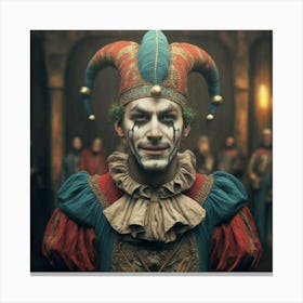 Court Jester Canvas Print