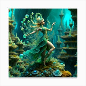 sea nymph Canvas Print