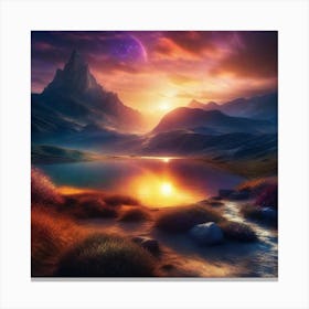 Landscape Wallpapers 19 Canvas Print