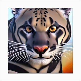 Beautiful Feline Wildlife Canvas Print