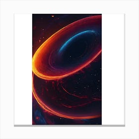 Black Hole Canvas Print