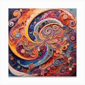 Cosmic Harmony Canvas Print