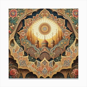 Islamic Art Canvas Print