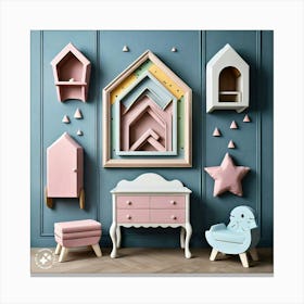 Children'S Room 3 Canvas Print