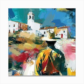 "Spanish Cowboy" Canvas Print