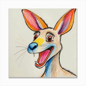 Kangaroo 26 Canvas Print