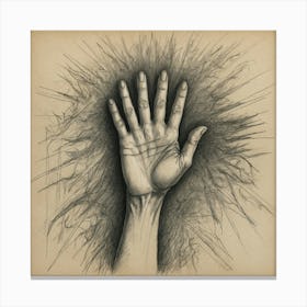 Hand Of God Canvas Print