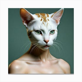 Cat Portrait 2 Canvas Print