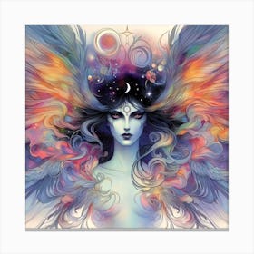 Angel Of The Sky 1 Canvas Print