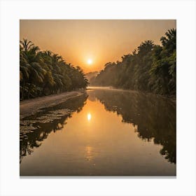 Capture The Beauty Of The Golden Hour The Period Shortly After Sunrise Or Before Sunset During A Jou 230667787 Canvas Print