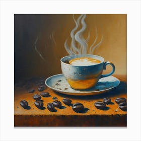 Coffee Cup Canvas Print