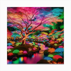 Azuma Tree Canvas Print